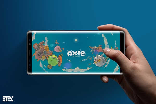 تصویر بازی اکسی اینفینیتی روی موبایل هوشمند